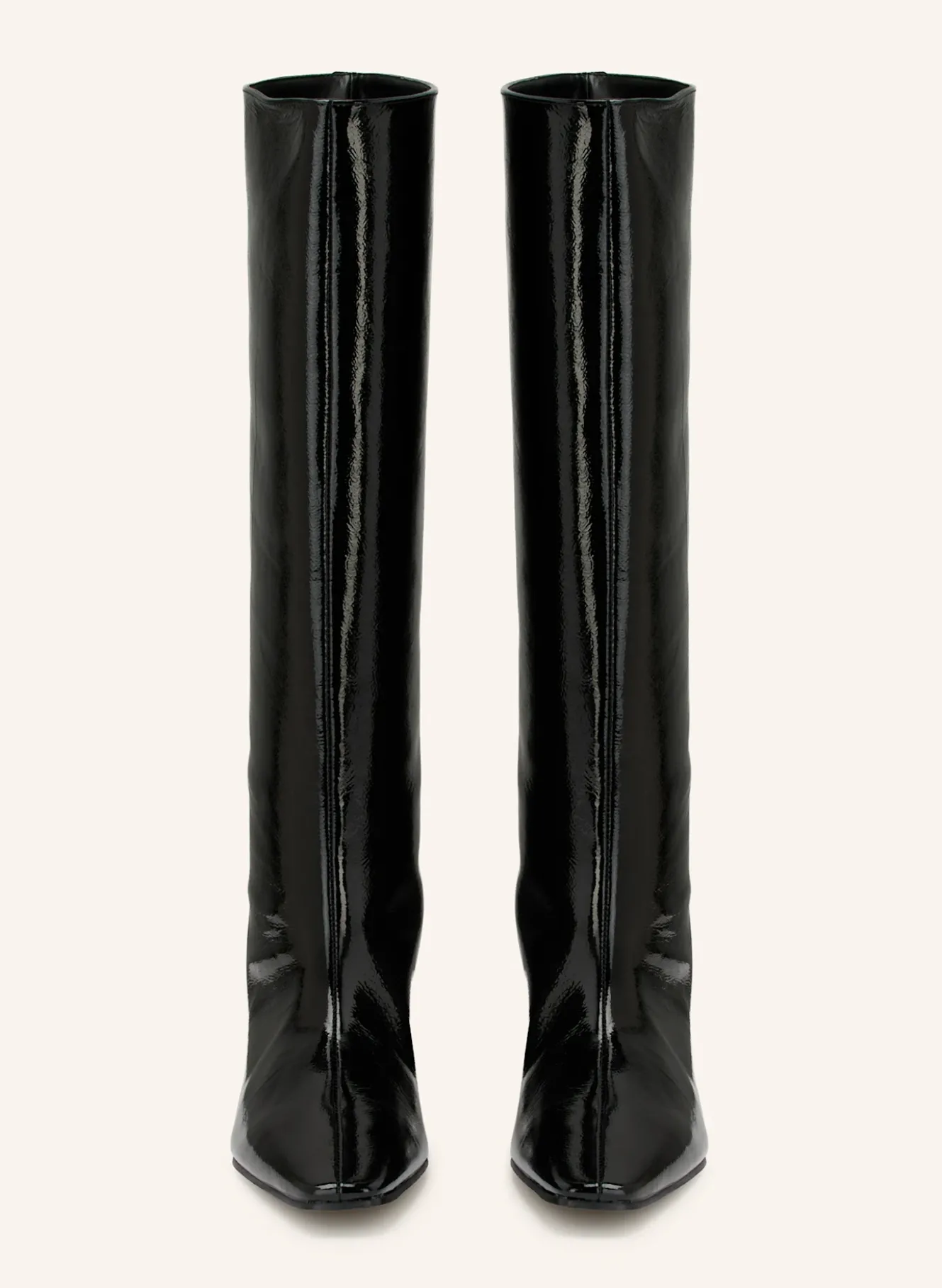 Lackstiefel