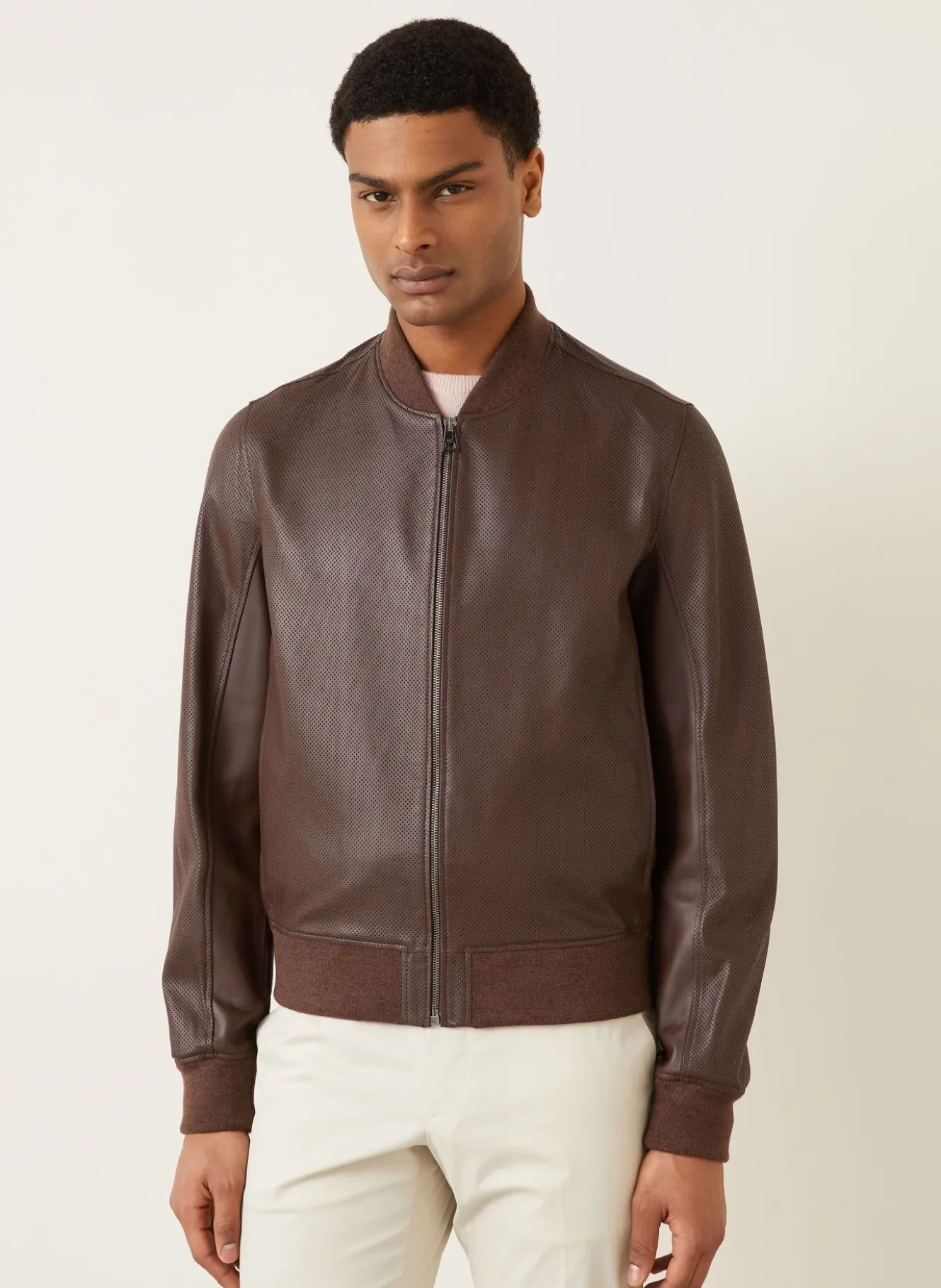 Lederblouson