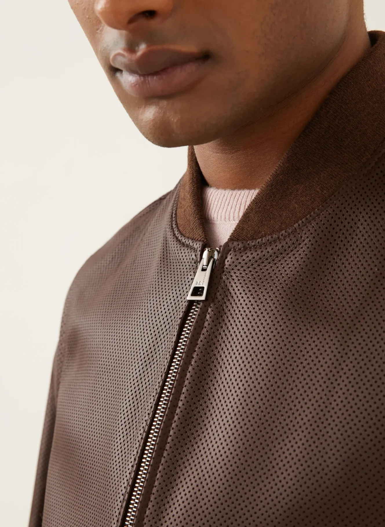Lederblouson
