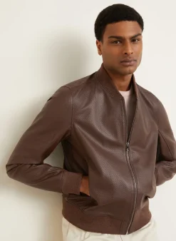 Lederblouson