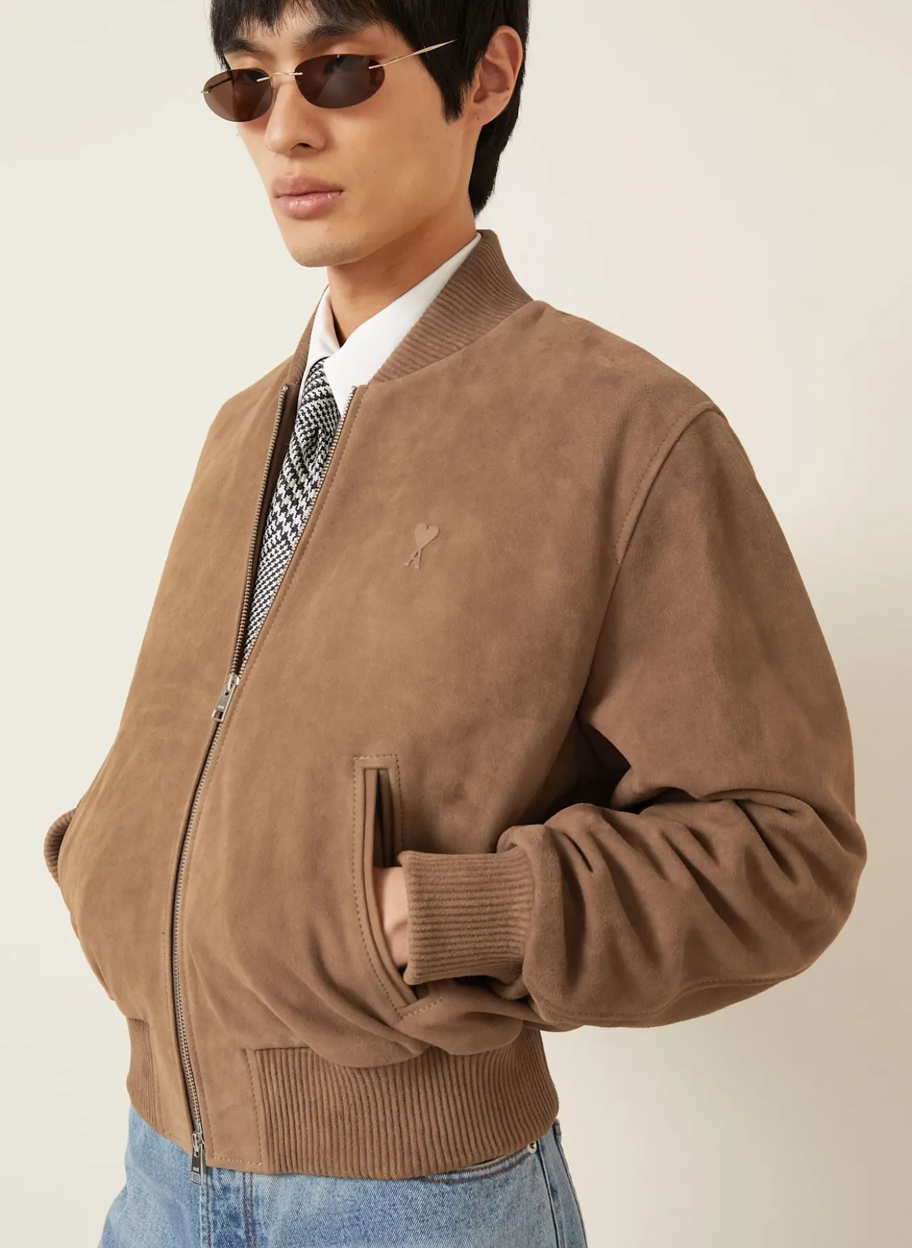 Lederblouson