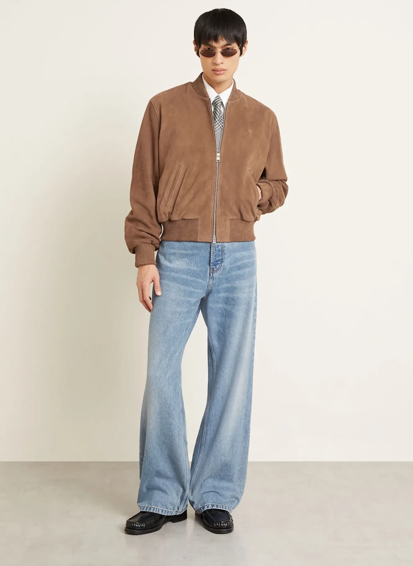 Lederblouson