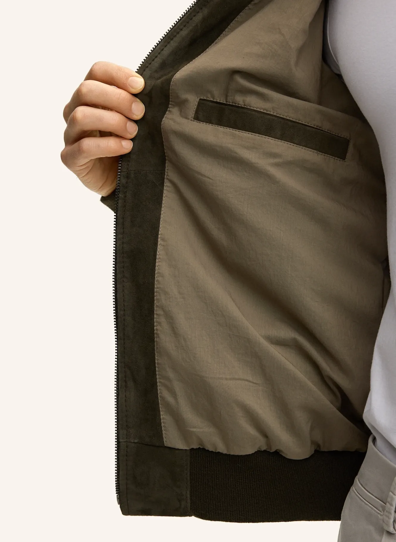 Lederblouson