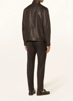 Lederjacke