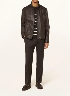 Lederjacke