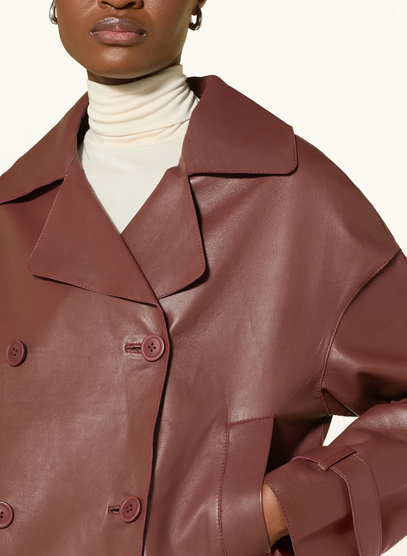 Lederjacke