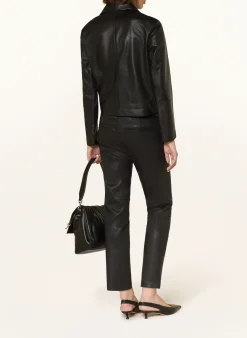 Lederjacke