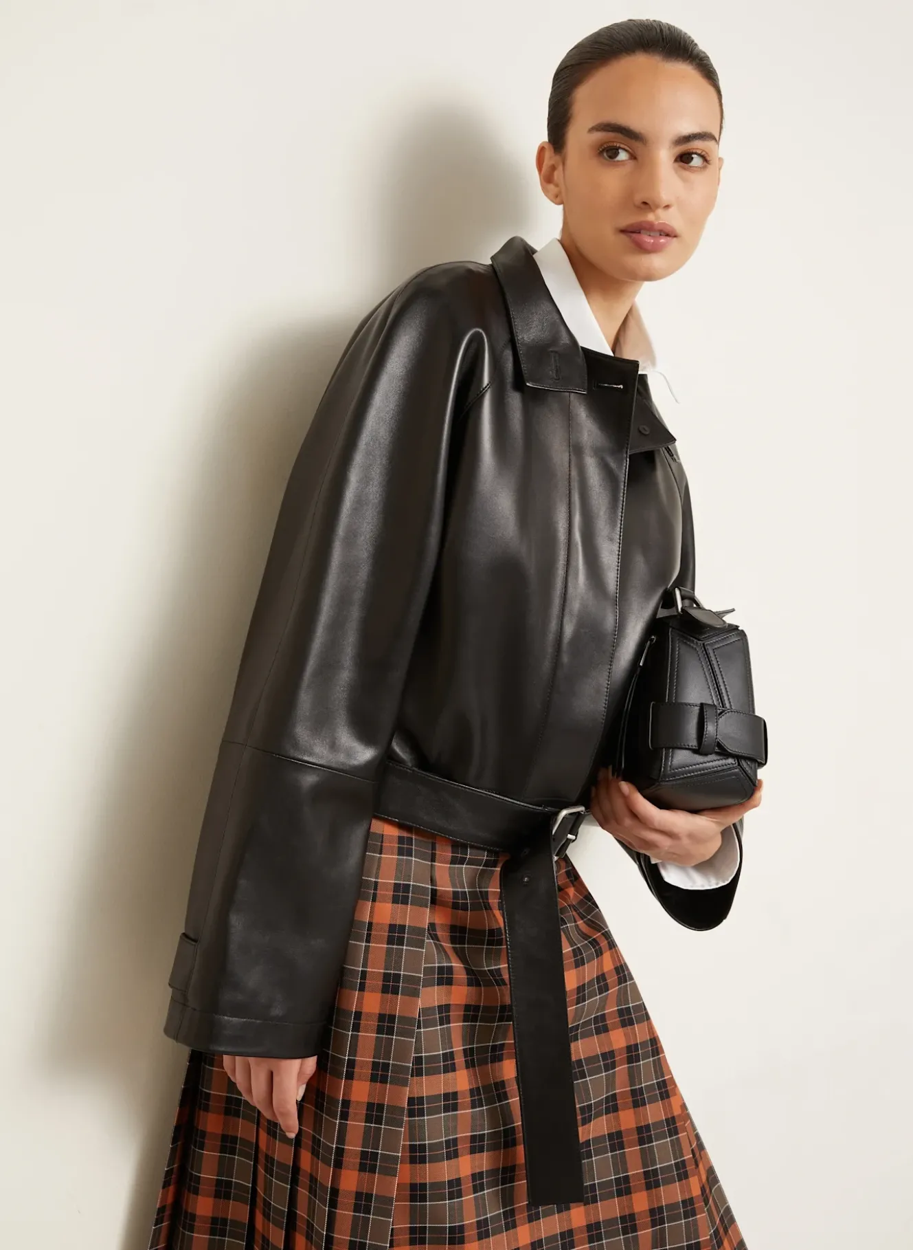 Lederjacke