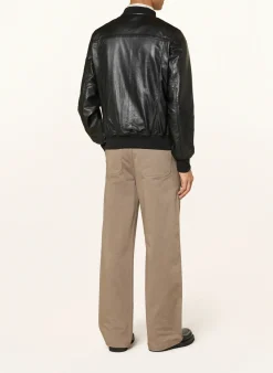 Lederjacke