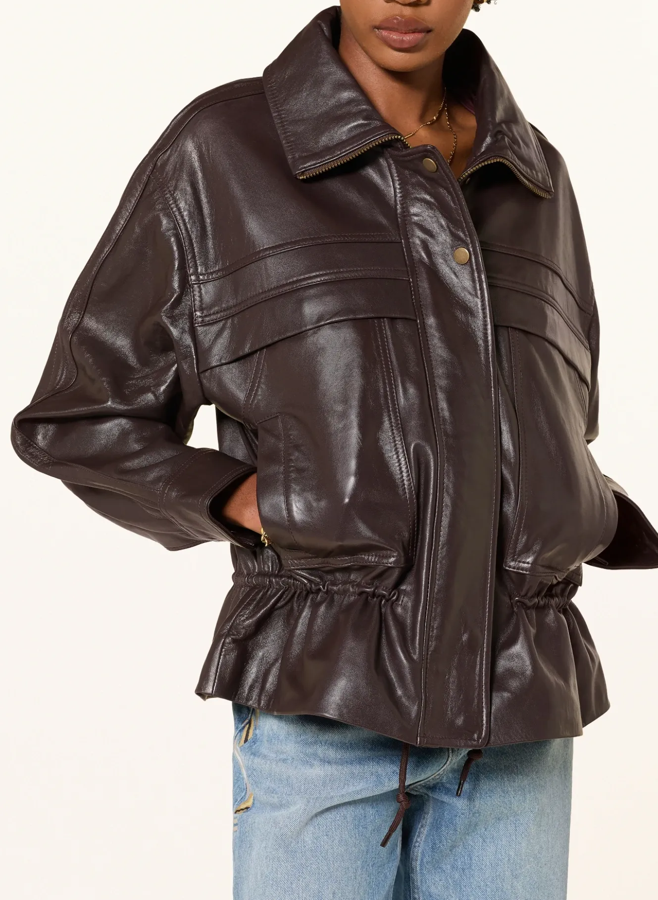 Lederjacke KASSIA