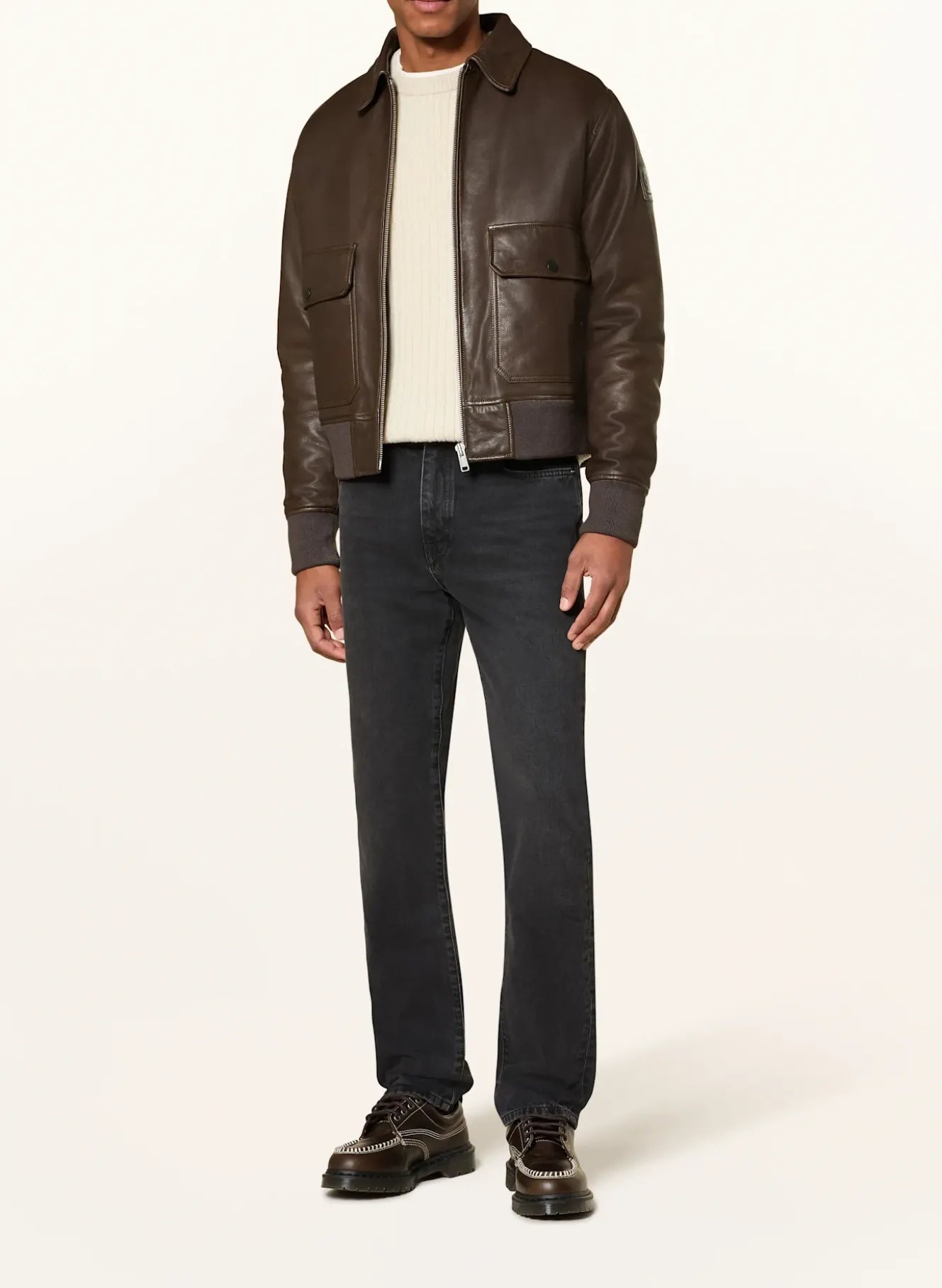 Lederjacke PILOT
