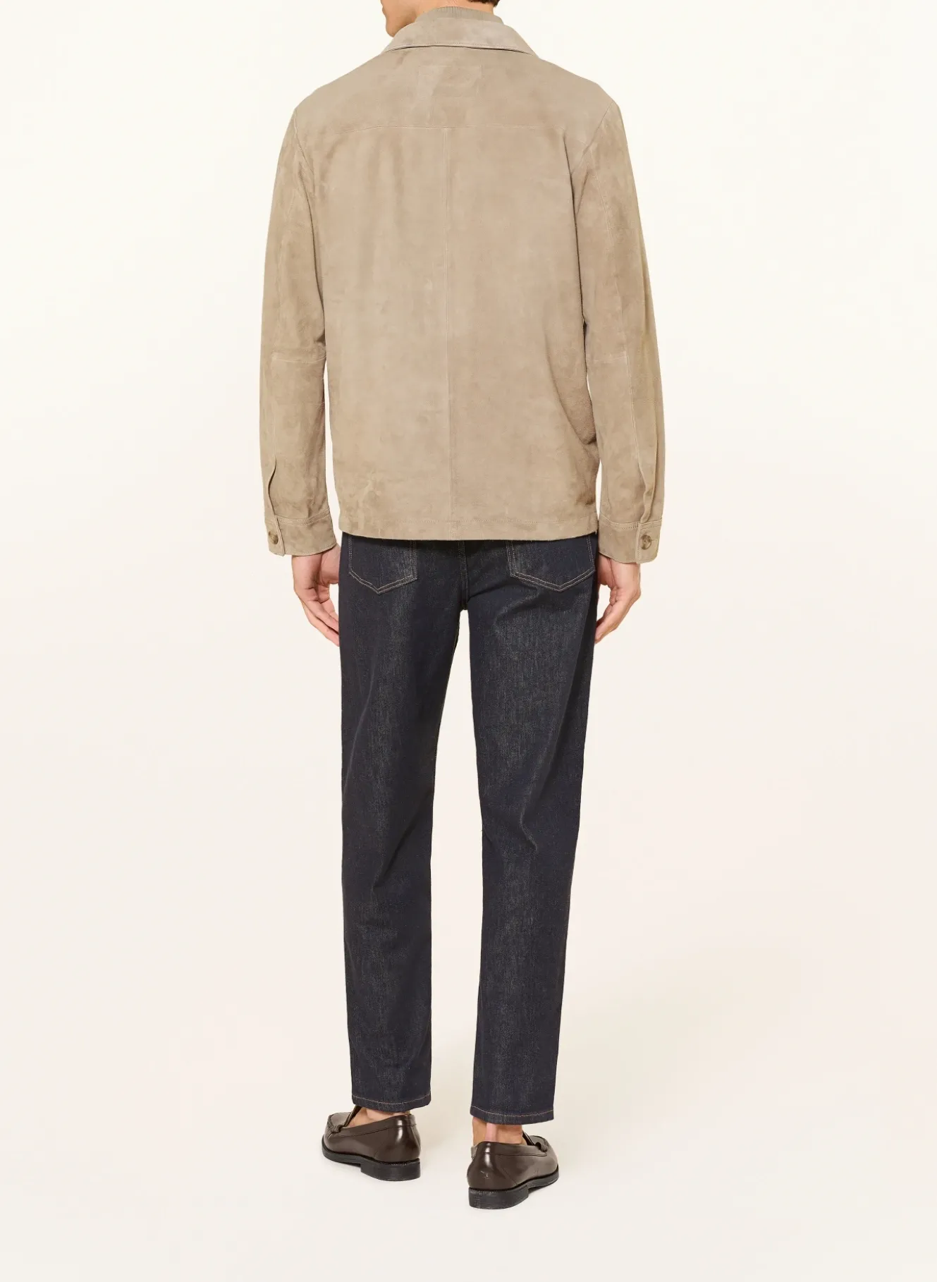 Leder-Overjacket