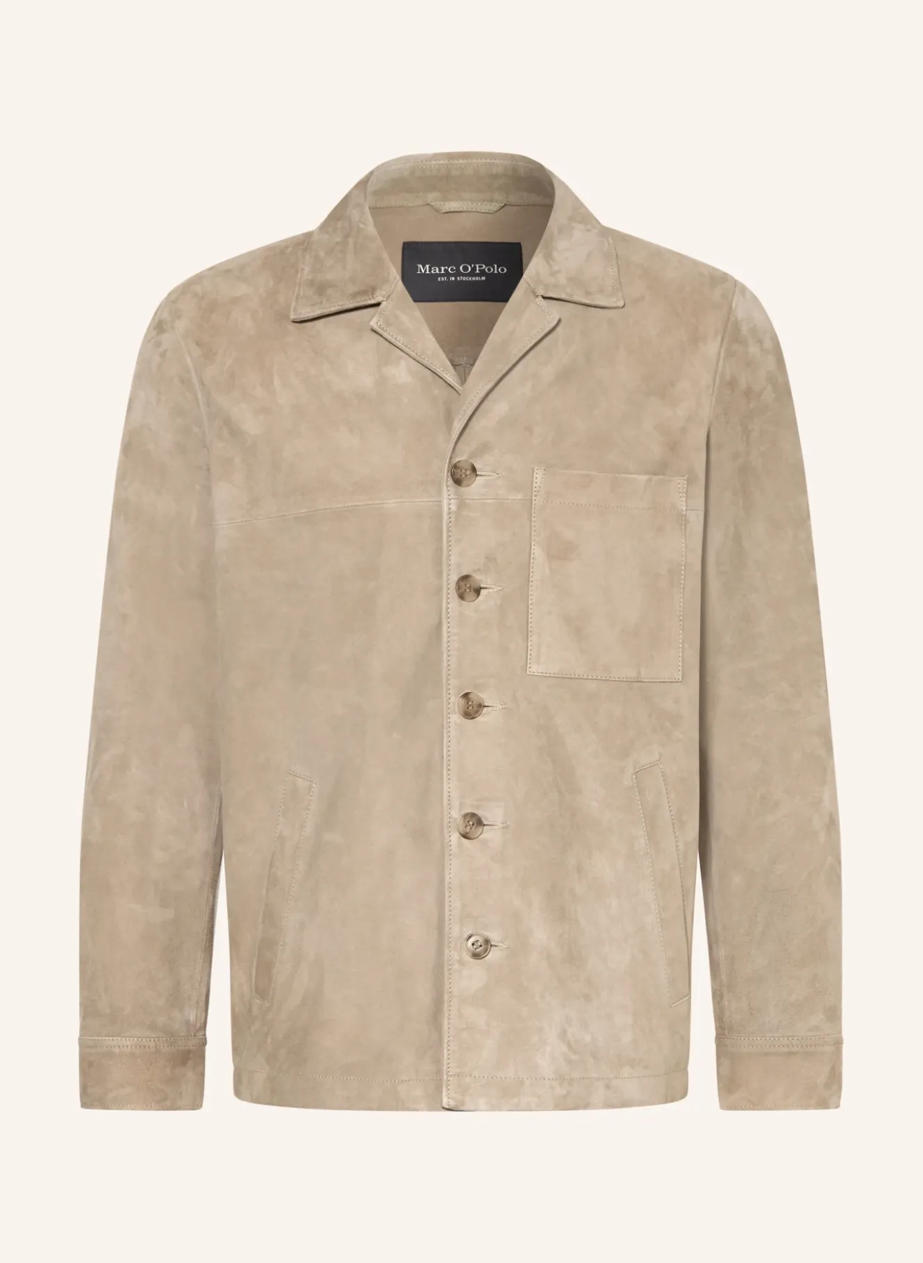 Leder-Overjacket