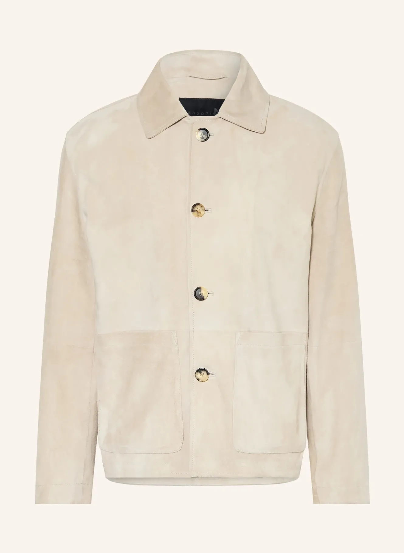 Leder-Overjacket