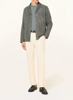 Leder-Overjacket