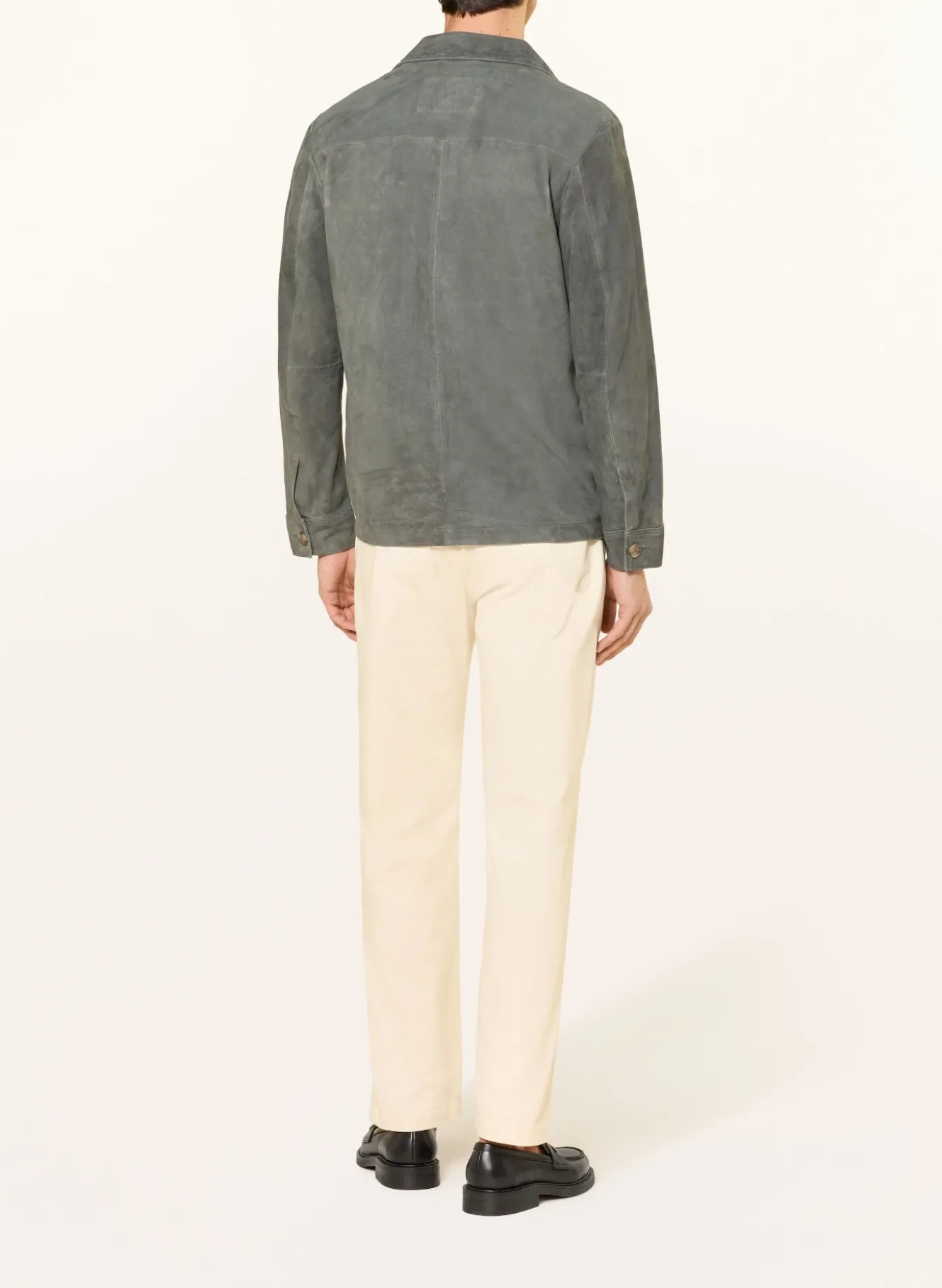 Leder-Overjacket