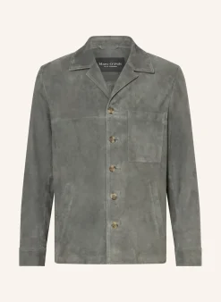 Leder-Overjacket