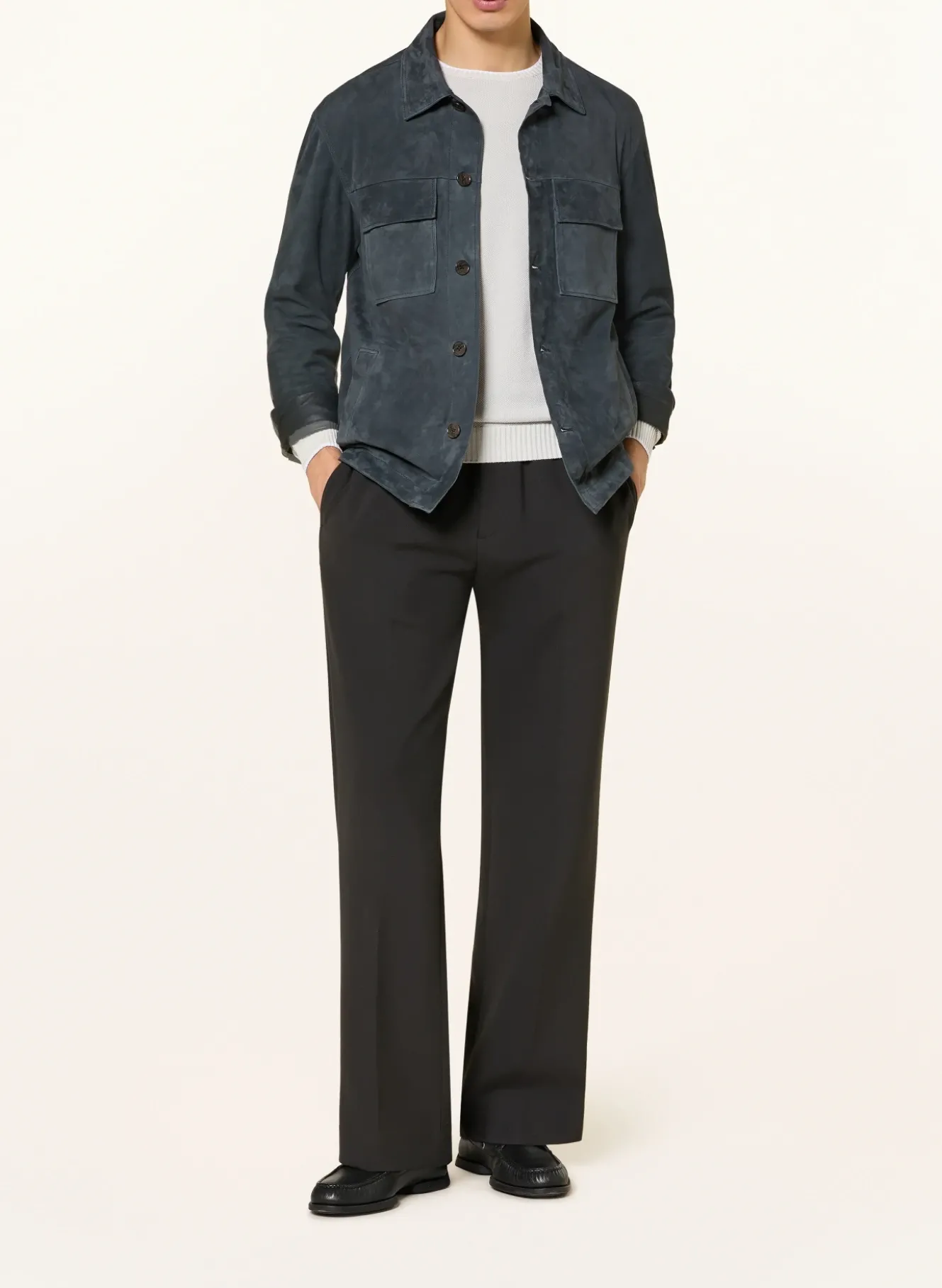 Leder-Overjacket MEX