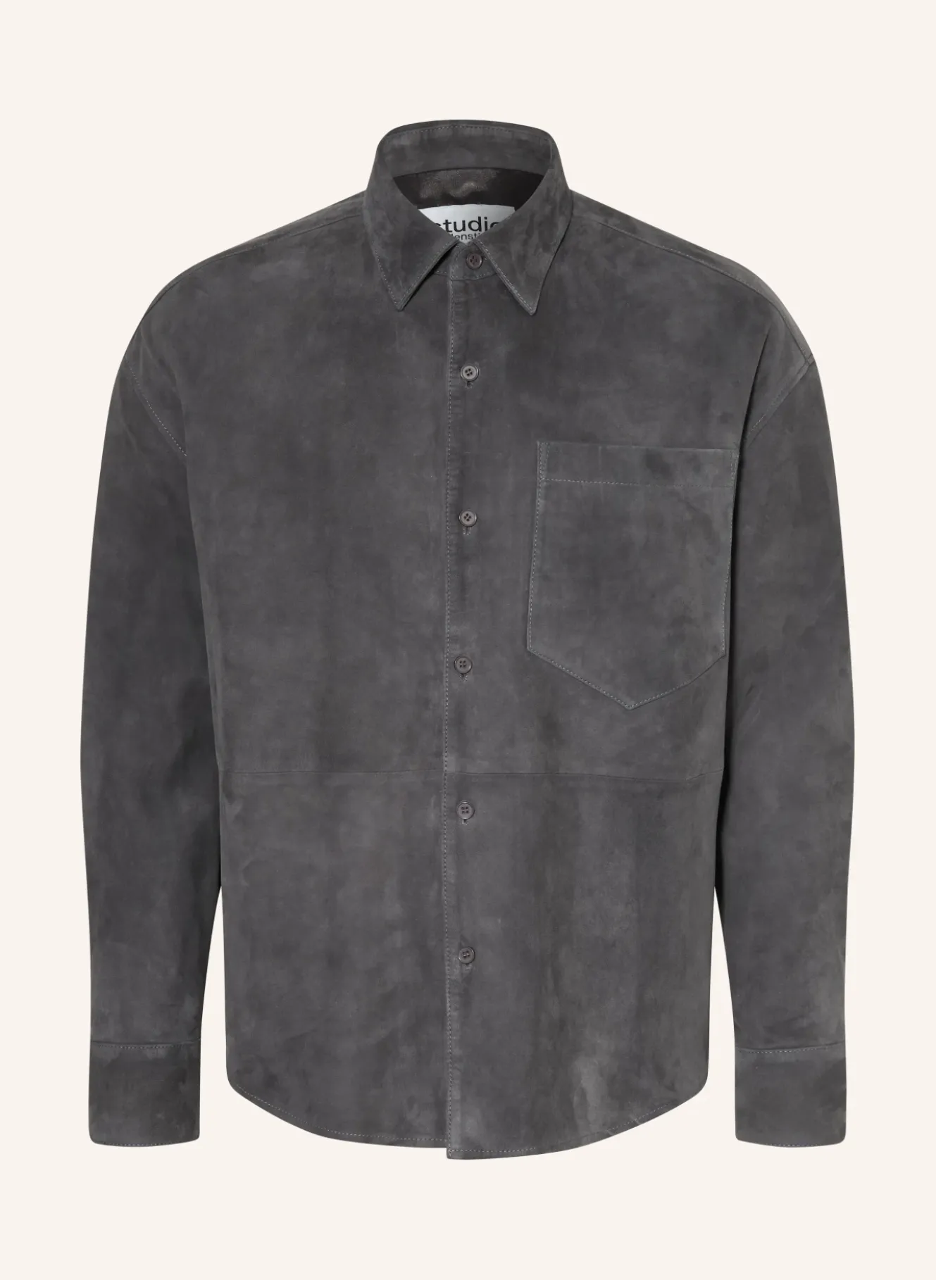 Leder-Overjacket STUDIO