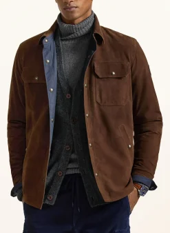 Leder-Overjacket zum Wenden