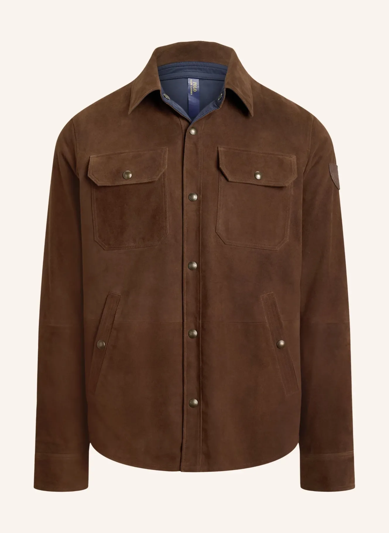 Leder-Overjacket zum Wenden