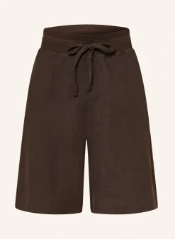Leinen-Bermudas