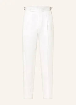 Leinen-Chino PERINO Tapered Fit