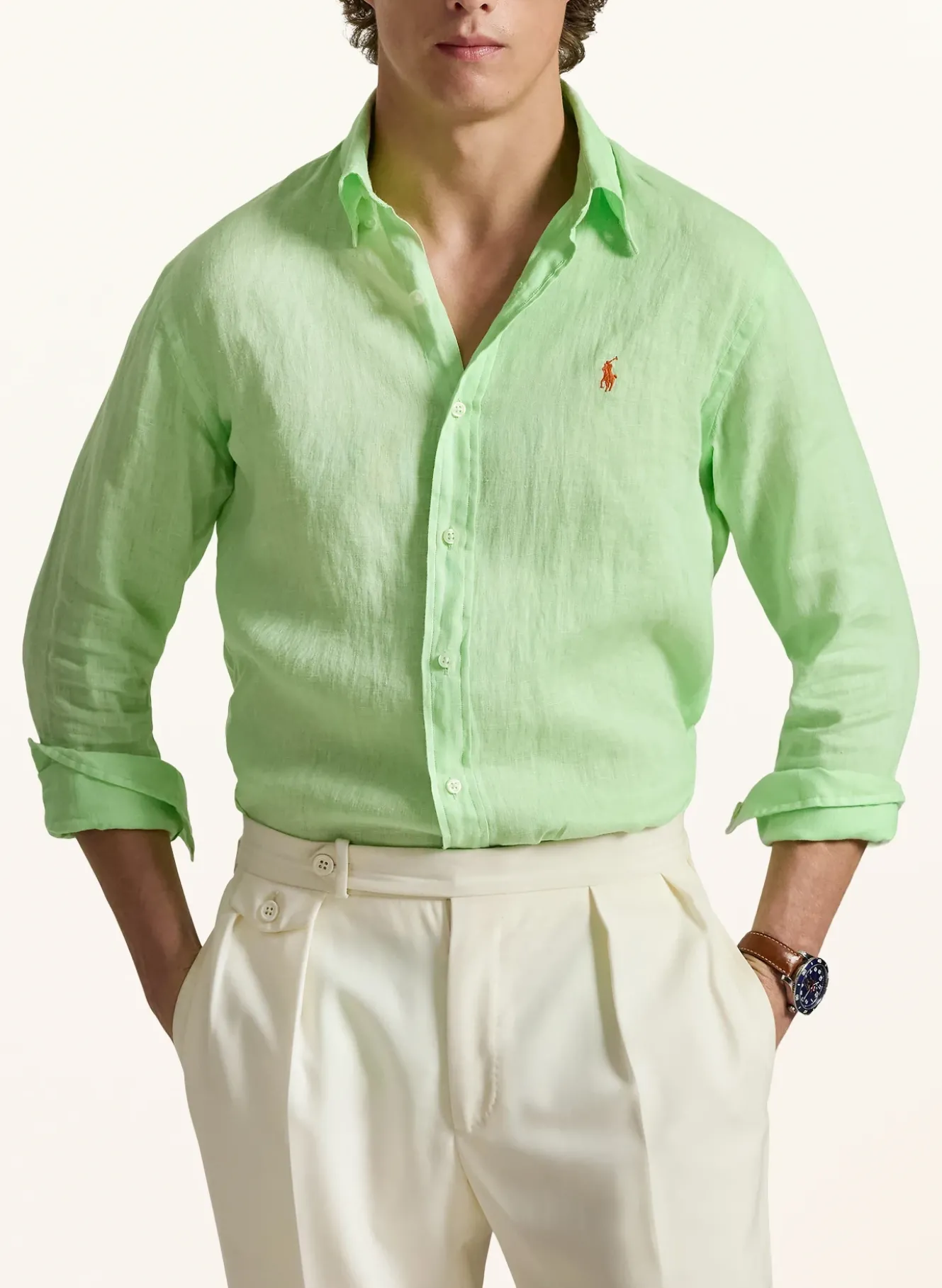Leinenhemd Custom Fit
