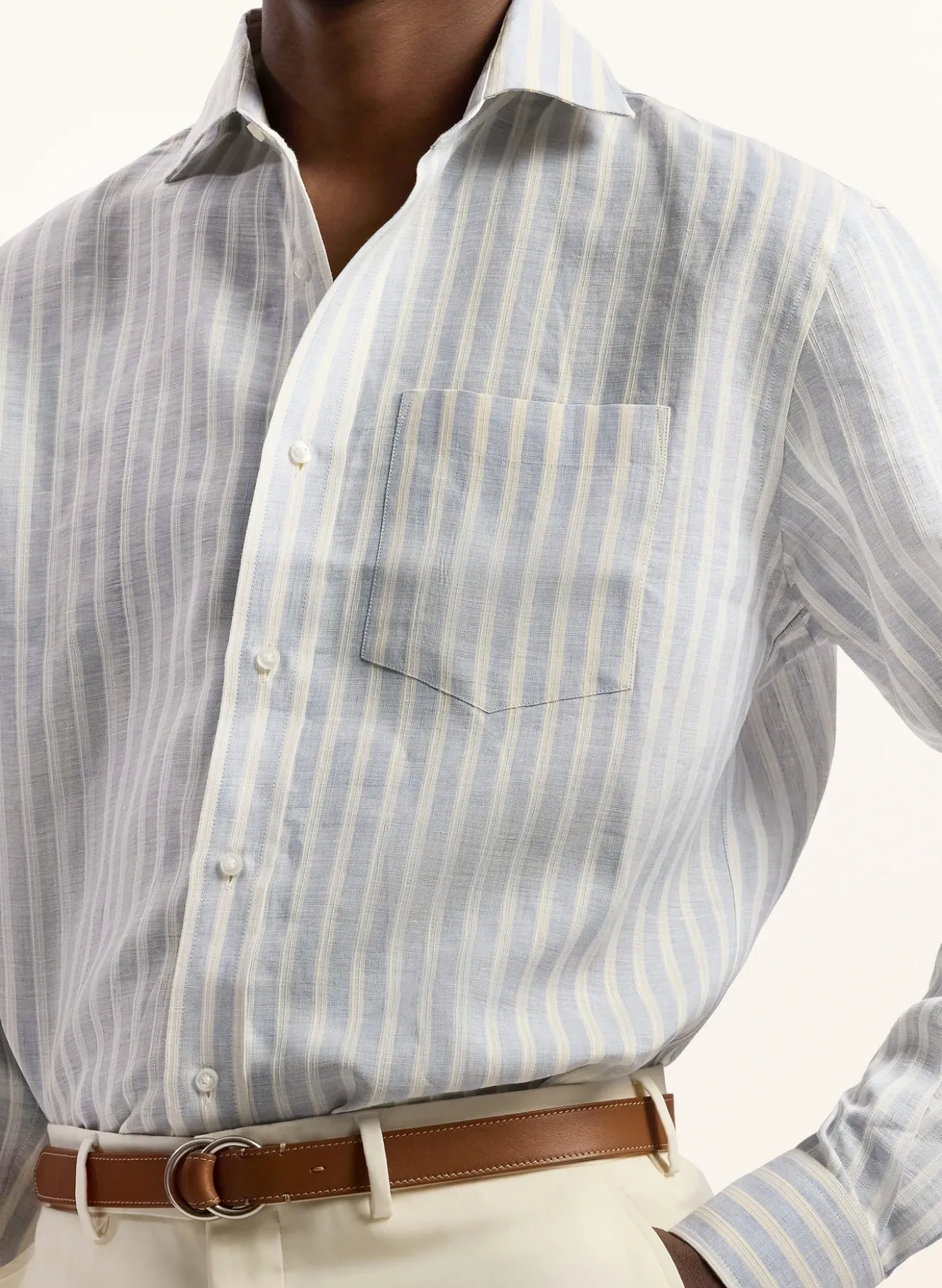 Leinenhemd Custom Fit