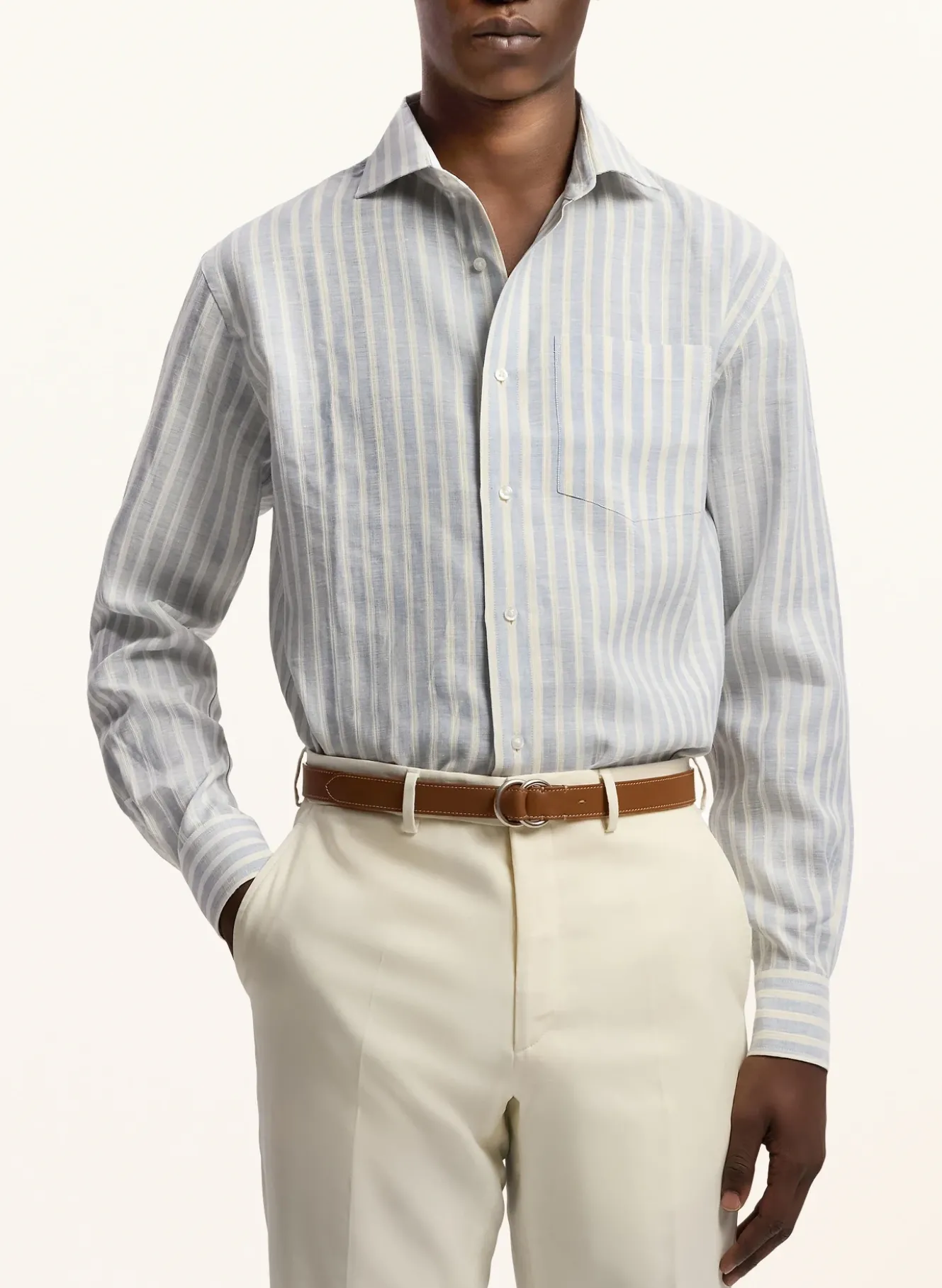 Leinenhemd Custom Fit