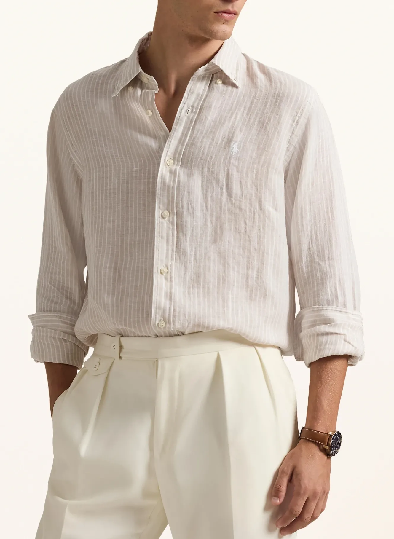 Leinenhemd Custom Fit