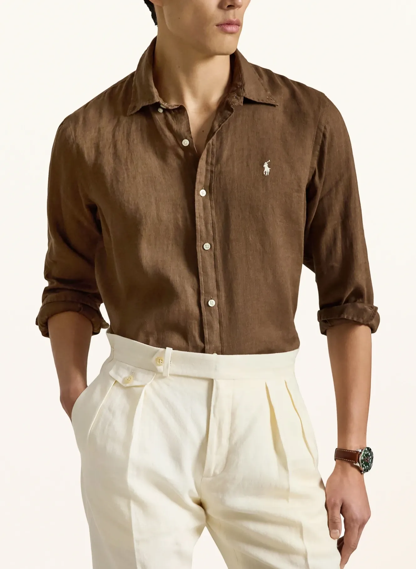 Leinenhemd Custom Fit