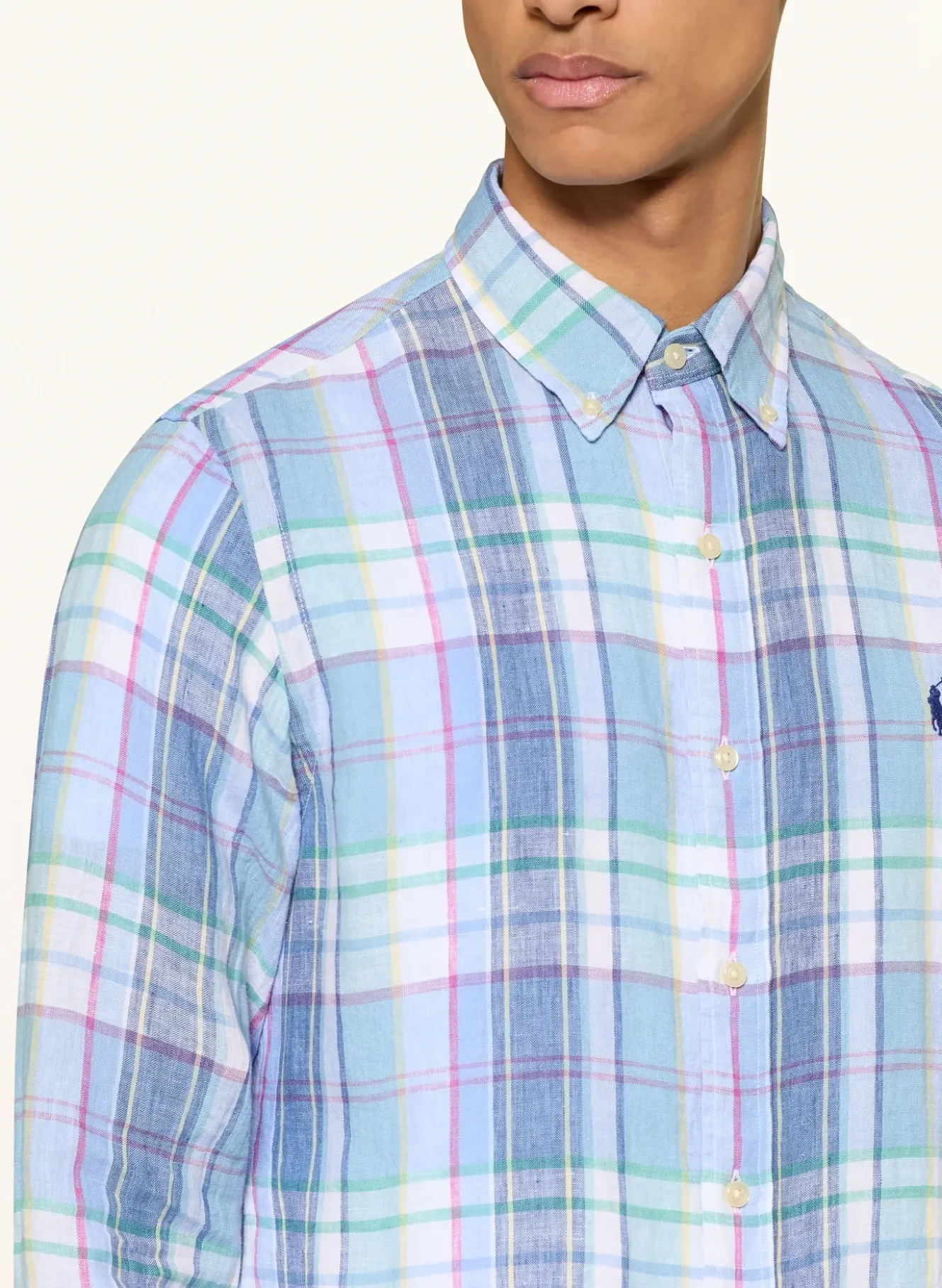 Leinenhemd Custom Fit