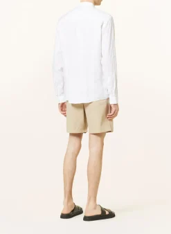 Leinenhemd ELVORY Slim Fit mit Stehkragen