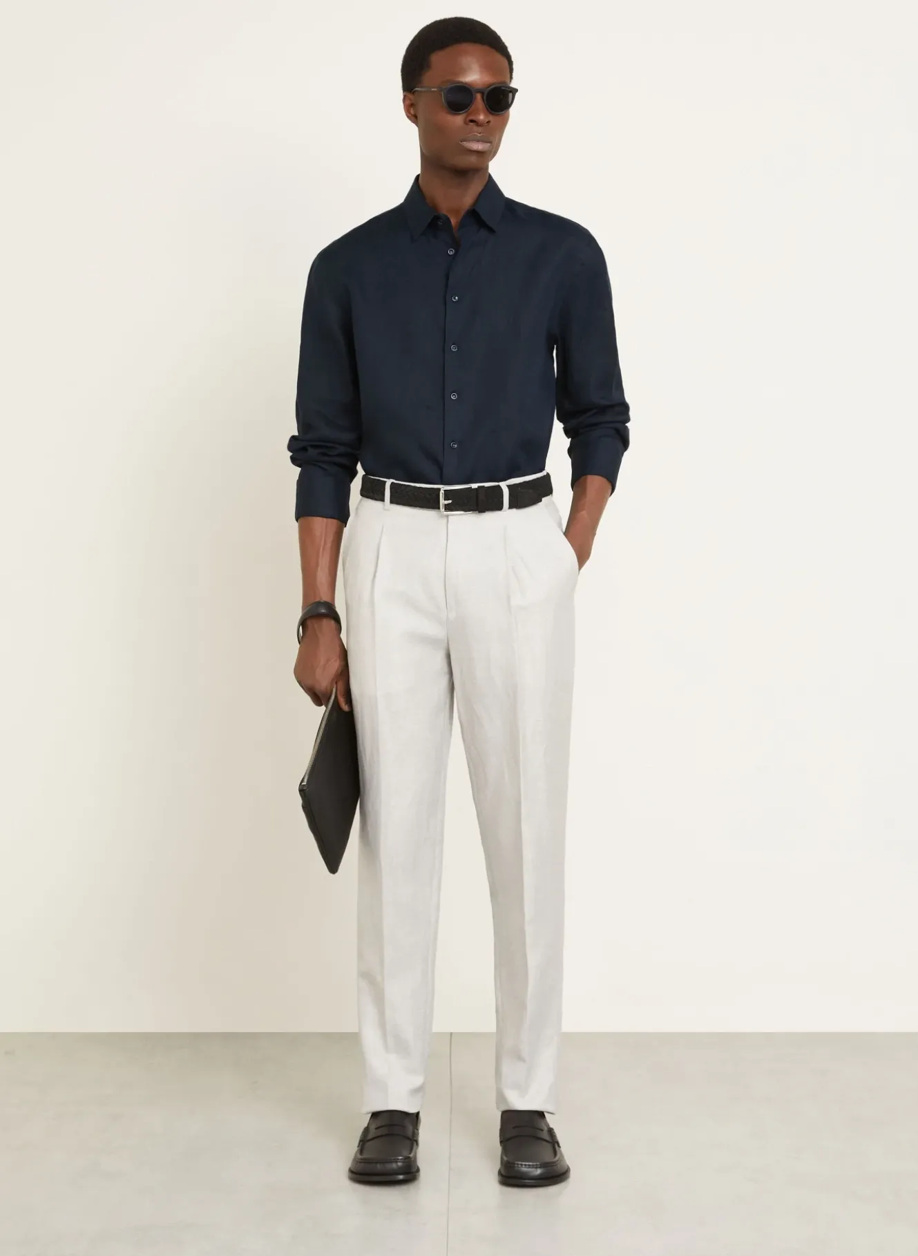 Leinenhemd Regular Fit