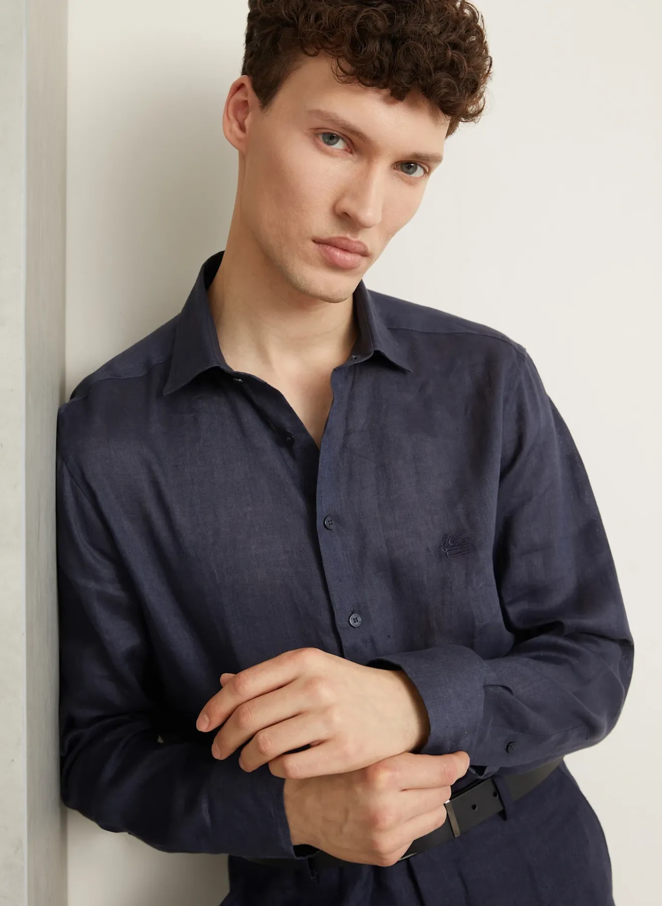 Leinenhemd Regular Fit