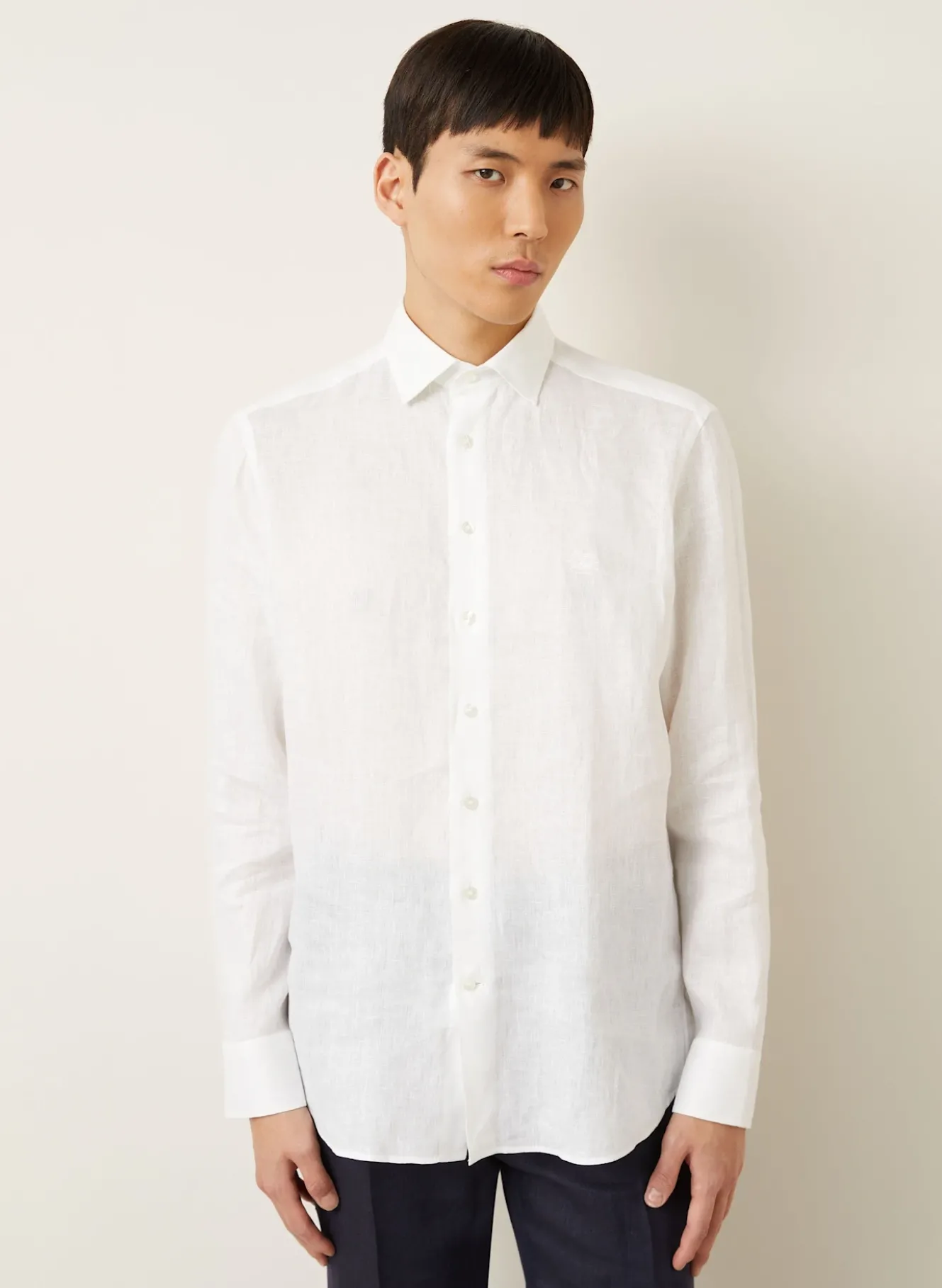 Leinenhemd Regular Fit