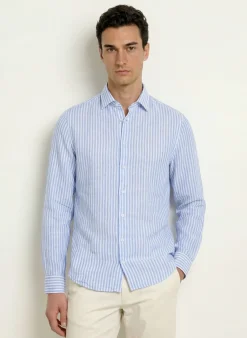 Leinenhemd Shaped Fit