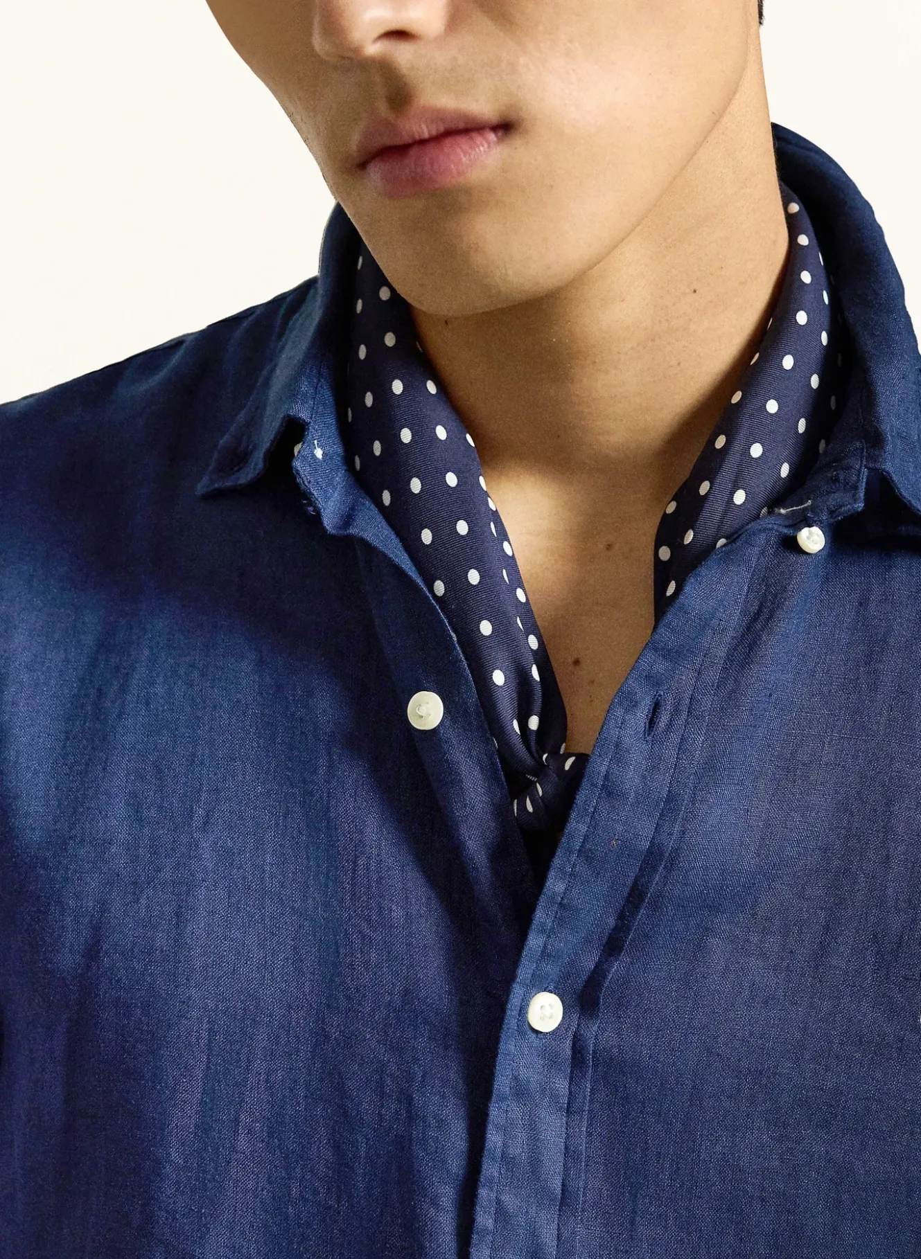 Leinenhemd Slim Fit