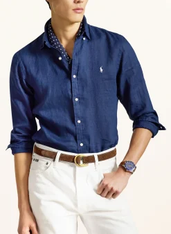 Leinenhemd Slim Fit