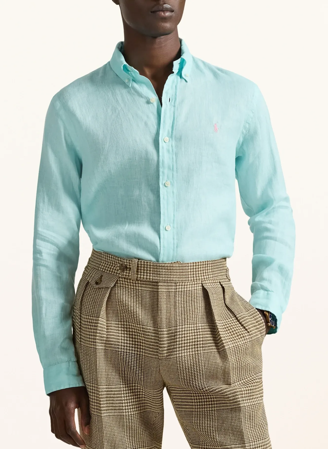 Leinenhemd Slim Fit