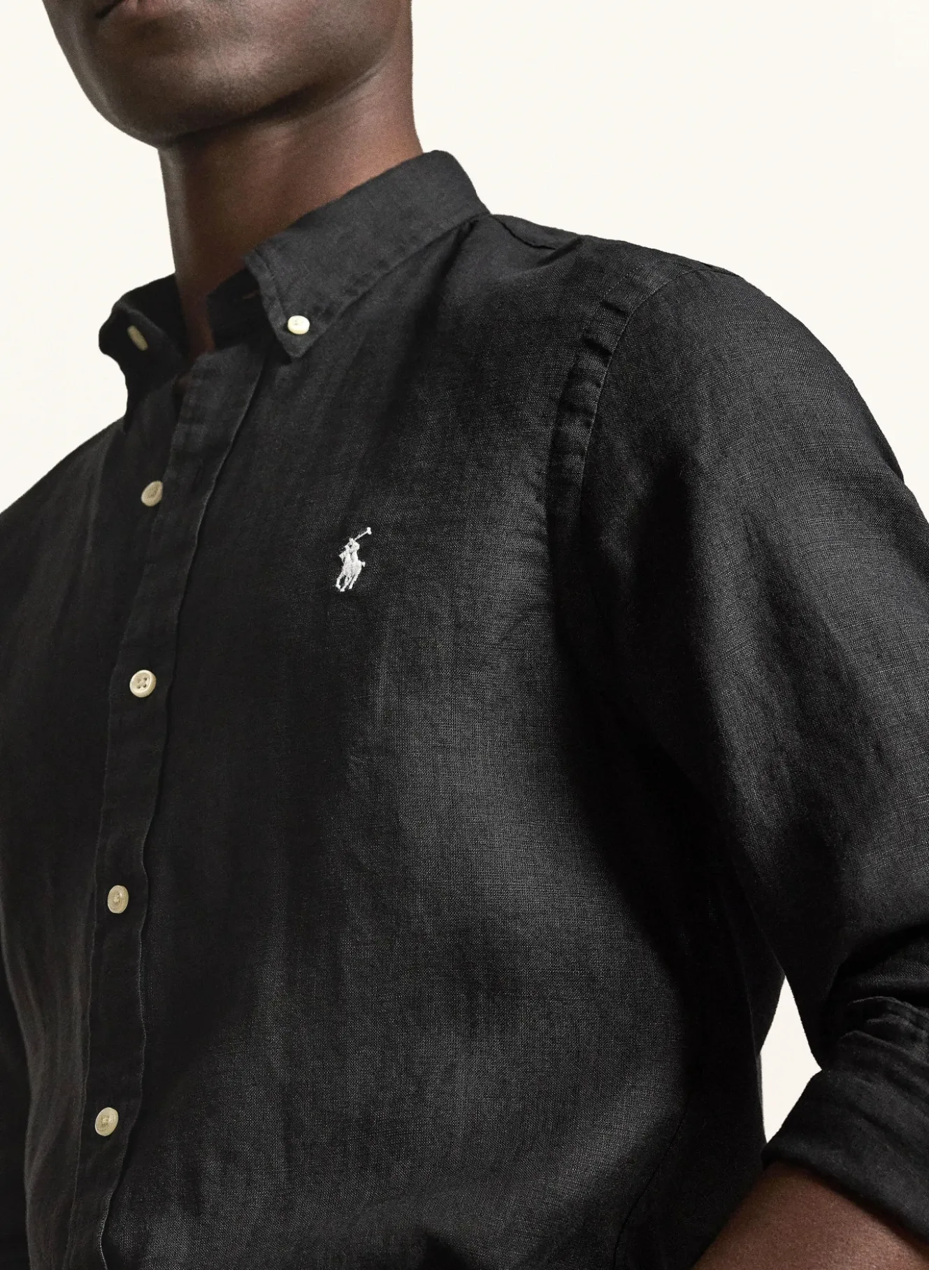 Leinenhemd Slim Fit