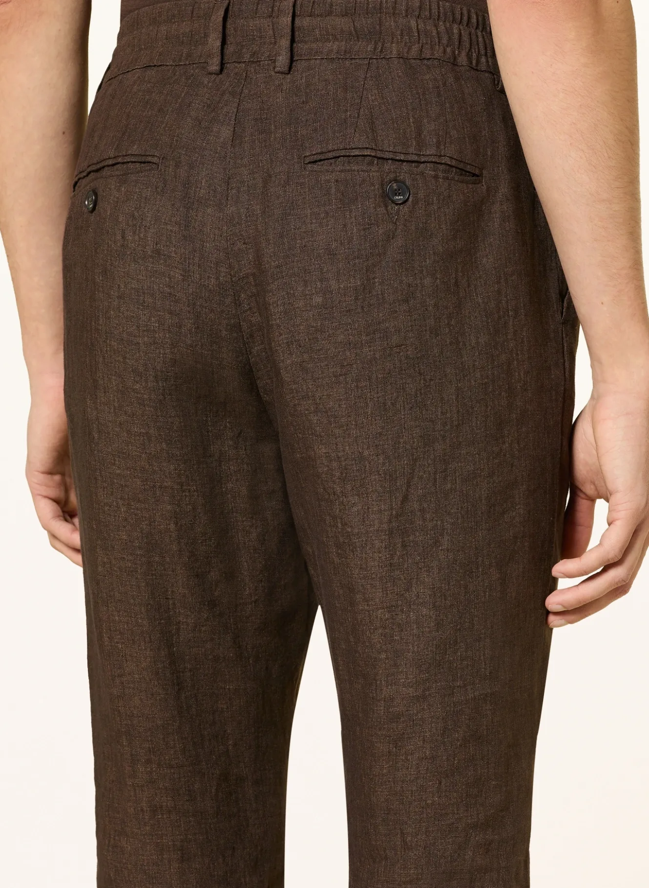 Leinenhose Extra Slim Fit