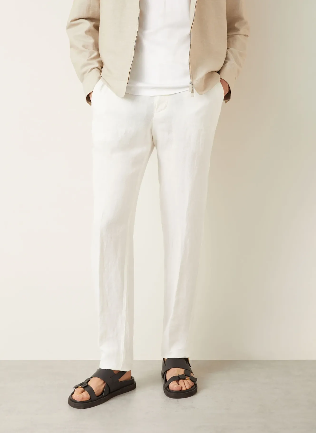 Leinenhose Extra Slim Fit