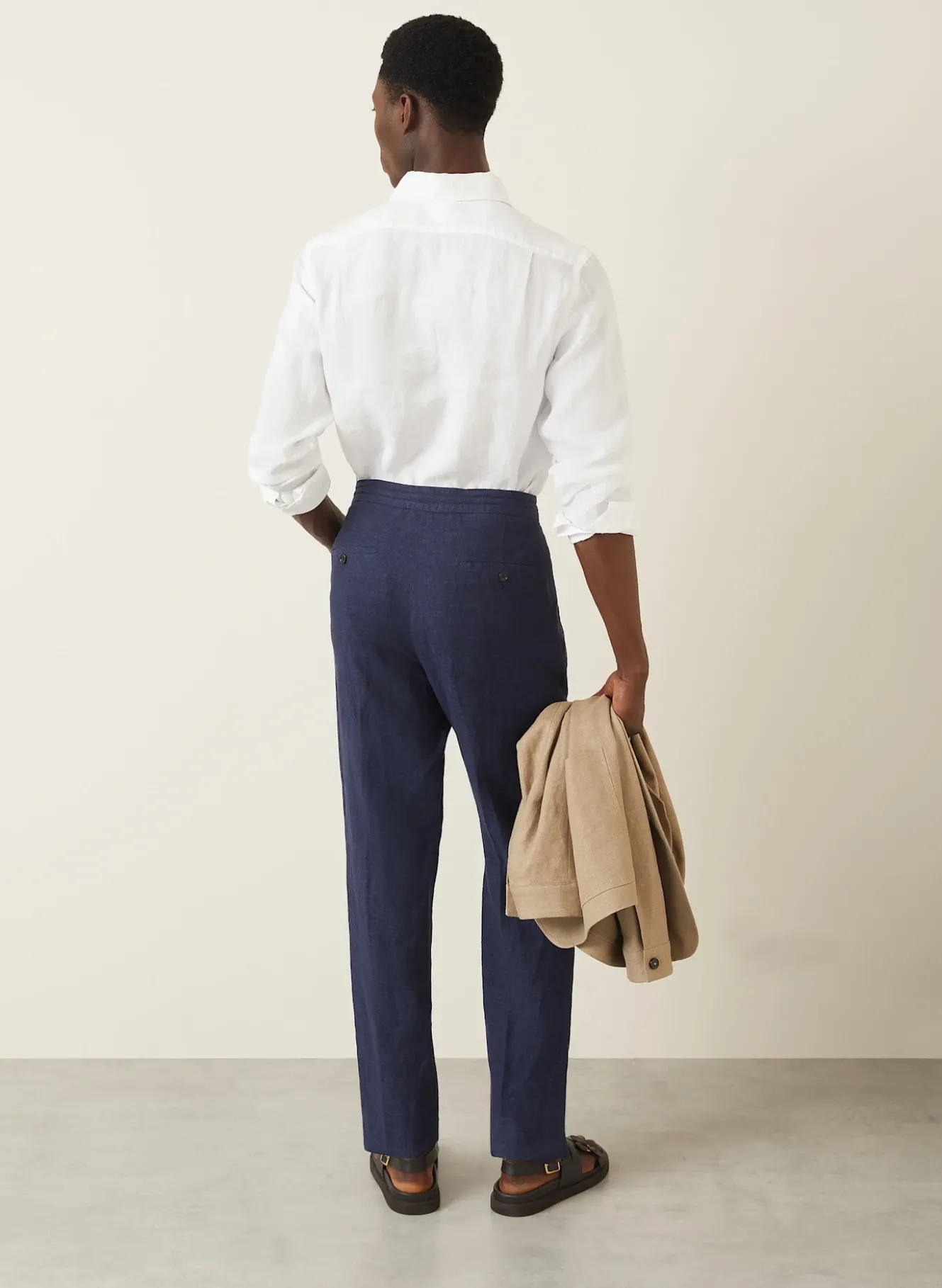 Leinenhose Extra Slim Fit