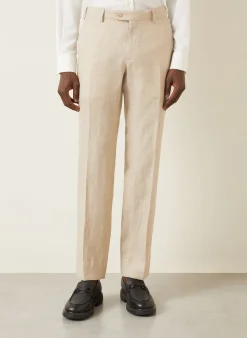 Leinenhose Regular Fit