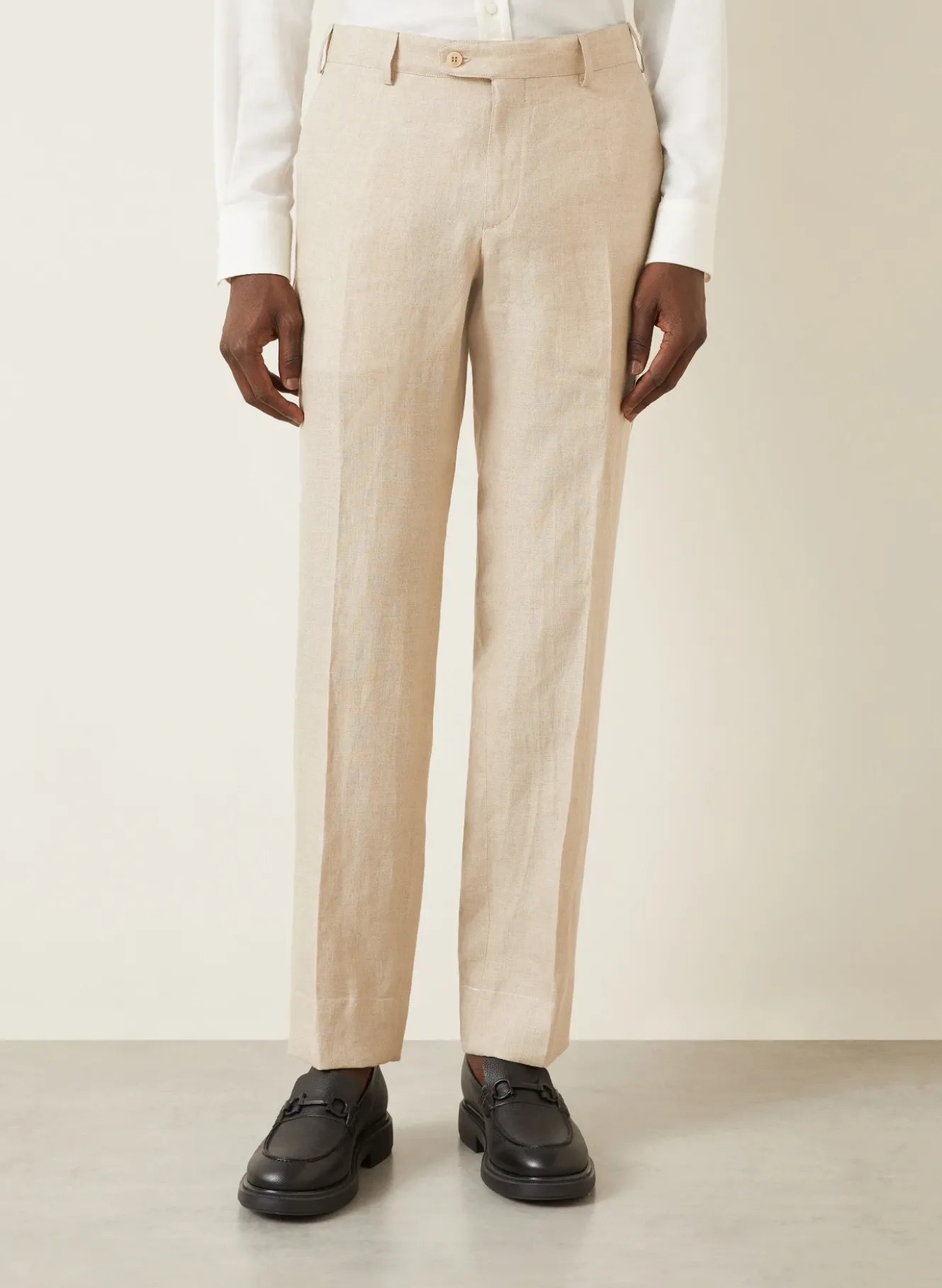 Leinenhose Regular Fit