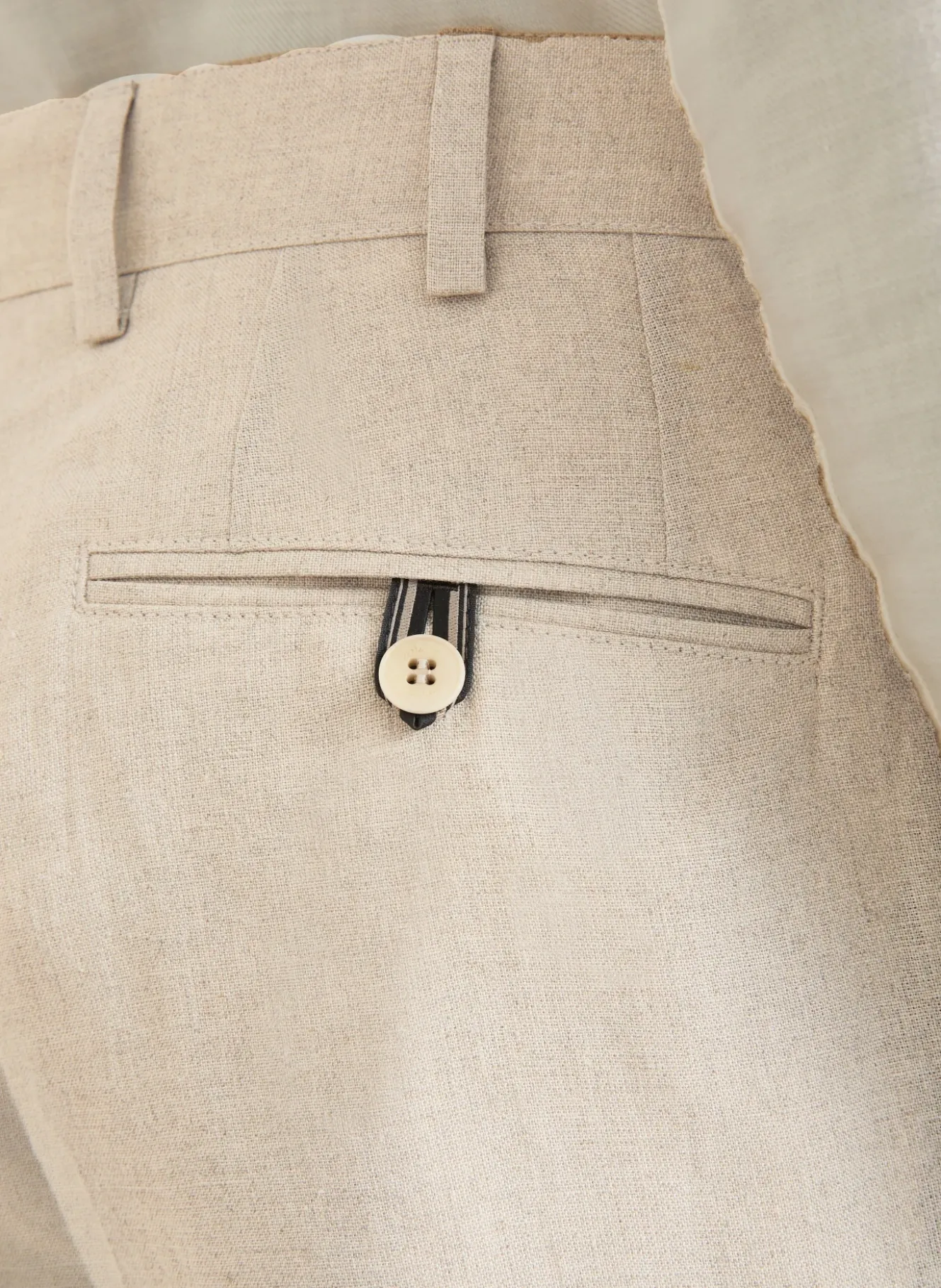 Leinenhose Regular Fit