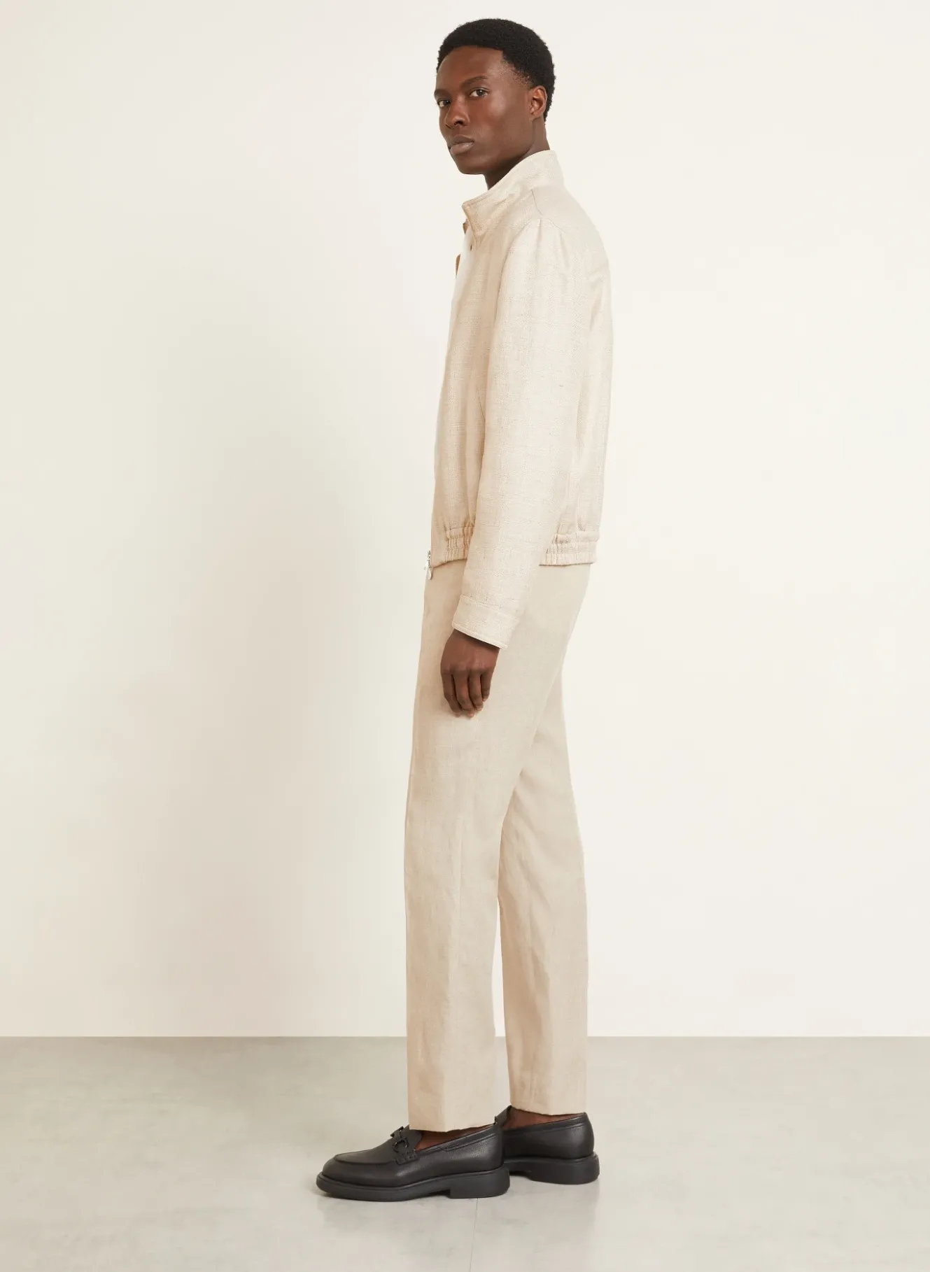 Leinenhose Regular Fit