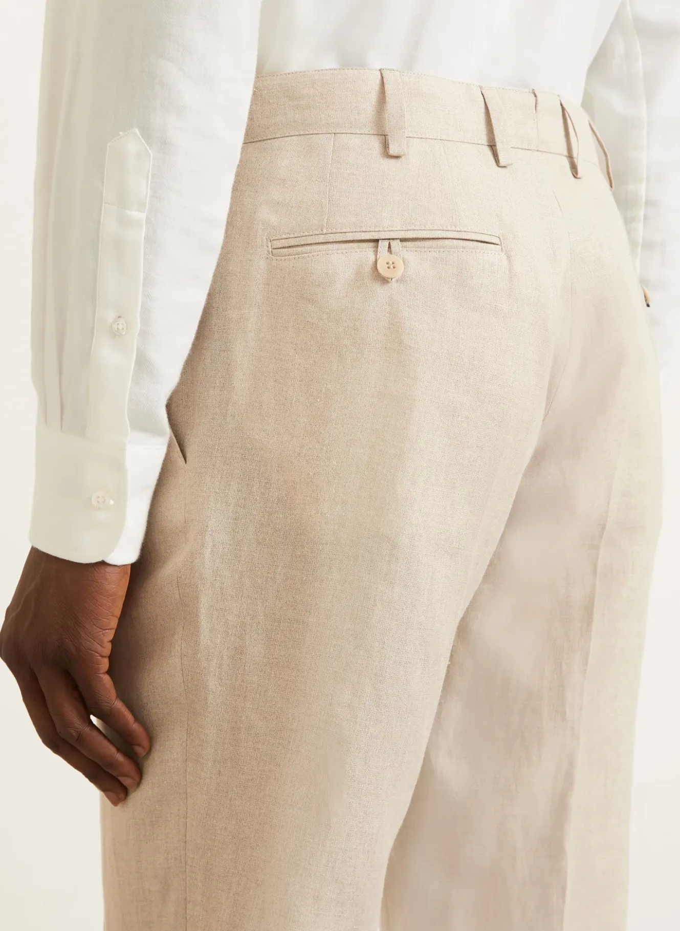 Leinenhose Regular Fit